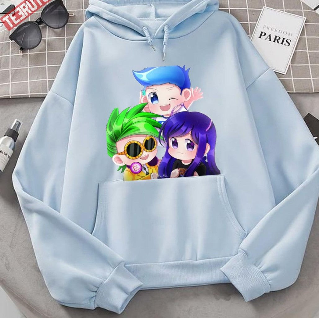Chibi Characters Of Rb Battles 2022 Unisex Hoodie