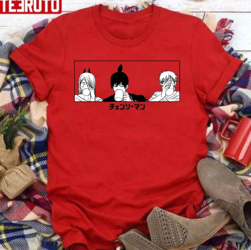 Chainsaw Man Coffee Unisex Sweatshirt