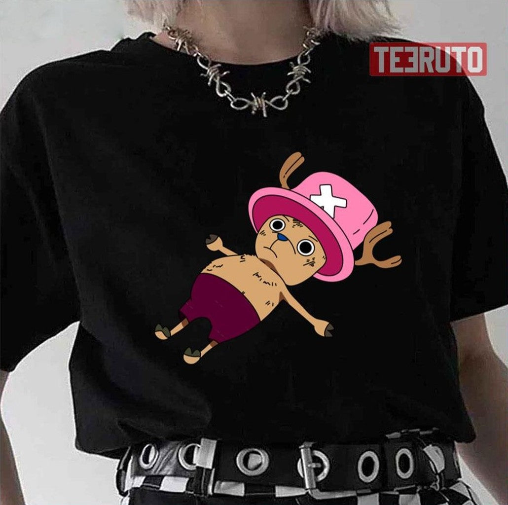 Chopper Tony Tony Laying Bored One Piece Unisex T-Shirt