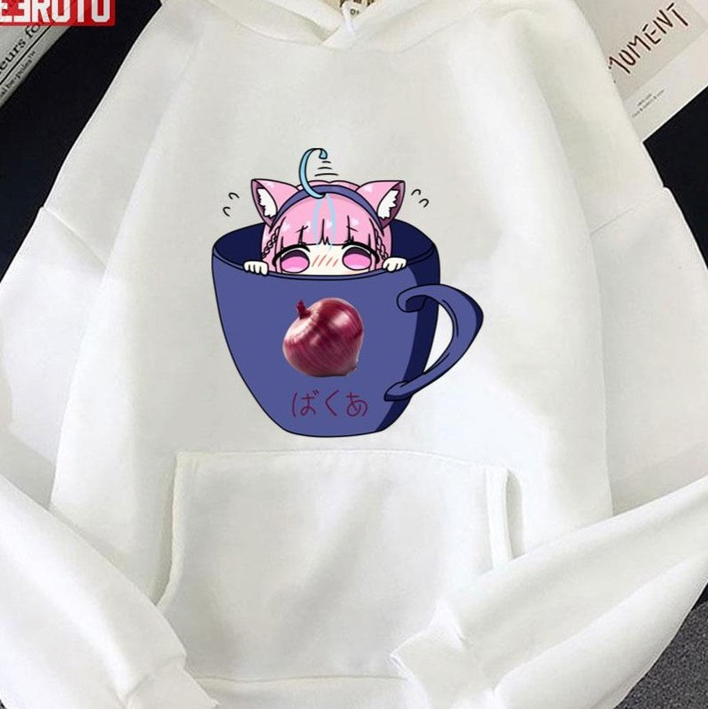 Chibi Minato Aqua In A Coffee Cup Unisex Hoodie