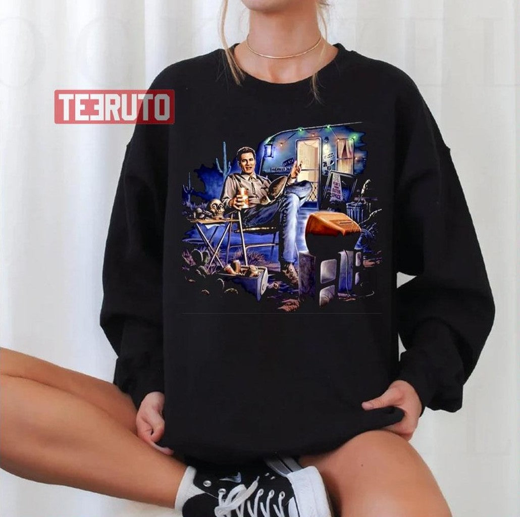 Cartoon Design The Last Drive In With Joe Bob Briggs Unisex Sweatshirt