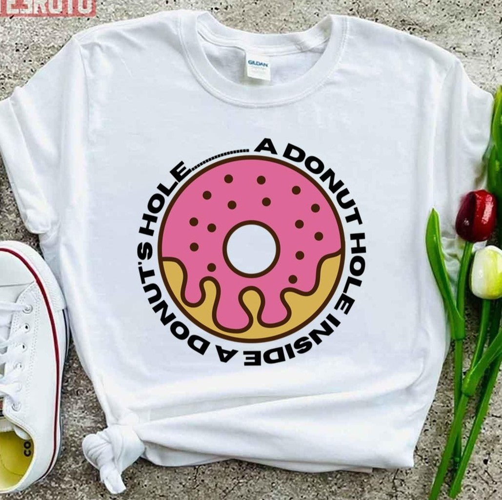 A Donut Hole Inside A Donut's Hole Knives Unisex T-Shirt