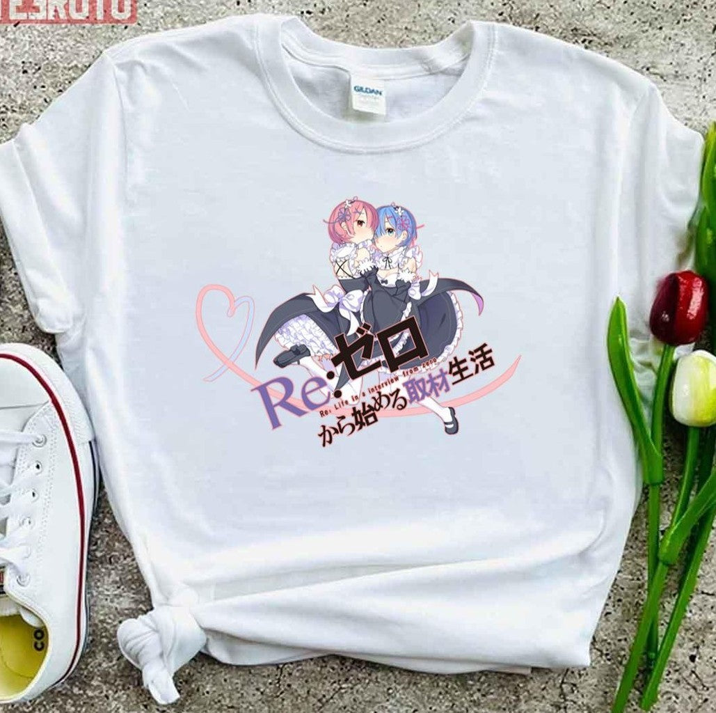 Chibi Duo Rezero Unisex T-Shirt