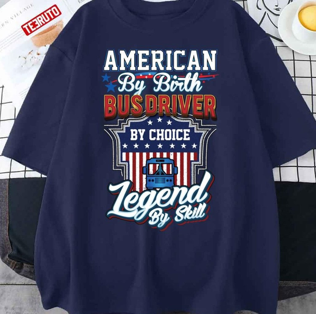 Bus Driver By Choice Unisex T-Shirt