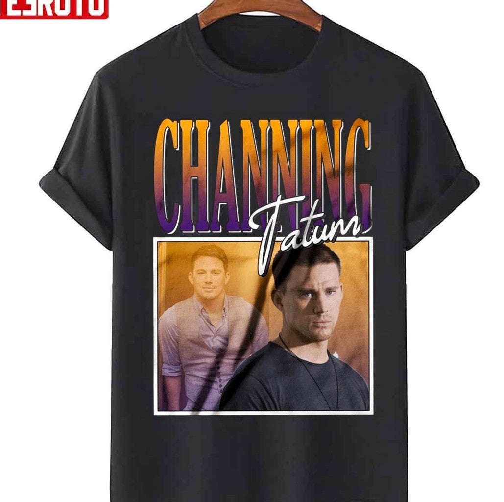 Channing Tatum College Design Portrait Unisex T-Shirt