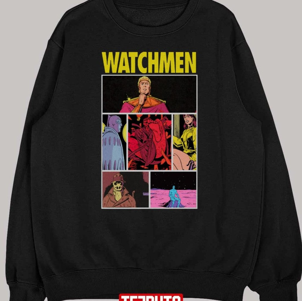 Cartoon Design Watchmen Unisex T-Shirt