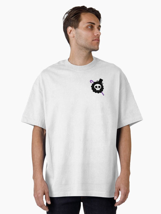 "BROOK" flag Oversized T-Shirt